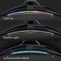 Curved Monitor Light Bar with Wireless Remote and 3 RGB Modes product image