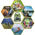 Portable Solar Heating Camping Shower Bag with Handheld Showerhead product image
