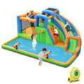 Inflatable Water Slide Park with Slide, Jumping Area and Climbing Walls product image
