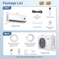 Mini Split Air Conditioner and Heater with 7 Modes and 6 Fan Speeds product image