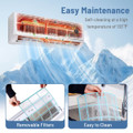 Mini Split Air Conditioner and Heater with 7 Modes and 6 Fan Speeds product image