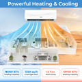 Mini Split Air Conditioner and Heater with Heat Pump product image