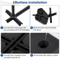 Cantilever Umbrella Base with Wheels and Cross Base  product image