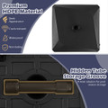 176 LBS Mobile Fillable Patio Umbrella Base with 4 Wheels and 2 Locks product image