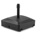 176 LBS Mobile Fillable Patio Umbrella Base with 4 Wheels and 2 Locks product image