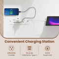 43.5" Computer Desk with Charging Station product image