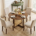Round Dining Table with Cross Pedestal Base product image