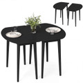 34” Rectangular Wooden Dining Table with Rubber Wood Legs product image