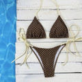 Halter Tie Triangle Cup Bikini Set product image