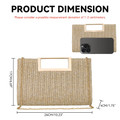 Summer Straw Evening Clutch product image
