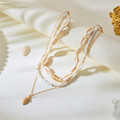 Women's Bohemian Layered Cowrie Choker product image