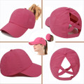 Women's Breathable Mesh Ponytail Baseball Cap product image