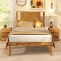 Bed Frame with Headboard with 8.5" Under-Bed Storage product image