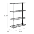 3, 4, 5 Tier Steel Shelving Units (2 Colors) product image