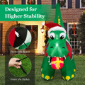 Inflatable Christmas Dinosaur product image