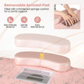 Folding Manicure Nail Table with Flexible LED Lamp product image