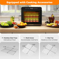 Food Dehydrator with Transparent Door Panel and Accessories product image