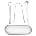3-Pack Stainless Steel Tongue Scraper Set product image