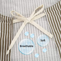 2-Pack Adjustable Striped Kitchen Aprons product image