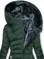 Women's Fleece Lined Hooded Puffer Coat product image