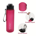 750ml Matte Finish Motivational Water Bottle product image