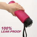 750ml Matte Finish Motivational Water Bottle product image