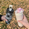 25oz Insulated Tumbler with Handle and Straw  product image