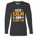 Women's Creepy Scary Halloween Long Sleeve Shirt product image