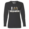 Women's Creepy Scary Halloween Long Sleeve Shirt product image