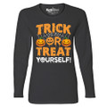 Women's Creepy Scary Halloween Long Sleeve Shirt product image