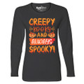 Women's Creepy Scary Halloween Long Sleeve Shirt product image
