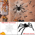Halloween Spider and Web Decoration product image