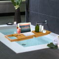Expandable Bamboo Bathtub Caddy Tray product image