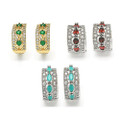 Lab-Created Sparkling Gemstone Earrings product image