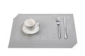 Cross Woven Vinyl Washable Table Mats (Set of 4) product image