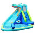 Inflatable Hippo Climbing Wall and Splash Pool product image
