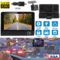 1080p Car Dash Cam with Dual Recording Front/Rear Cameras product image