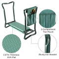 Padded Garden Kneeler and Seat with Detachable Tool Storage Pouch product image