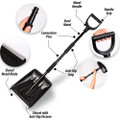 Zone Tech Car 3-in-1 Replaceable Heads Snow Brush Kit product image
