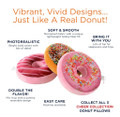 2-in-1 Reversible Super Soft Microplush Doughnut Pillow product image
