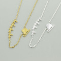 Santa Chariot & Reindeer Necklace product image