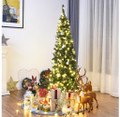 Pre-Lit 6.5ft 250 White Light Pencil Christmas Tree  product image
