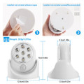 Wireless Motion Sensor LED Spotlight with 360° Rotating Base product image
