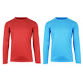 Men's Long Sleeve Moisture Wicking Sports Tee (2-Pack) product image