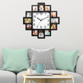 12-Picture Photo Frame Clock   product image