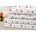 Bibb Home® 4-Piece Printed Cotton Flannel Sheet Set product image
