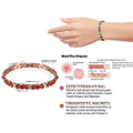 Magnetic Energy Therapy Pain Relief Copper Bracelet product image