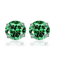 Round Stud Earrings Set (3-Pair) product image