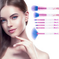 7-Piece Professional Abstract Everyday Use Makeup Brush Set product image