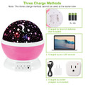 Kids' Rotating Starry Night Lamp product image